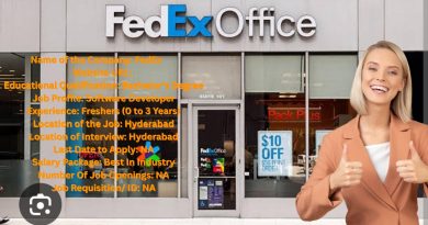 FedEx Freshers Recruitment 2025 | Software Developer | Hyderabad|Recruitment 2025 |