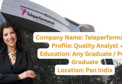 Teleperformance Freshers Recruitment 2025 || Pan India || Quality Analyst ||