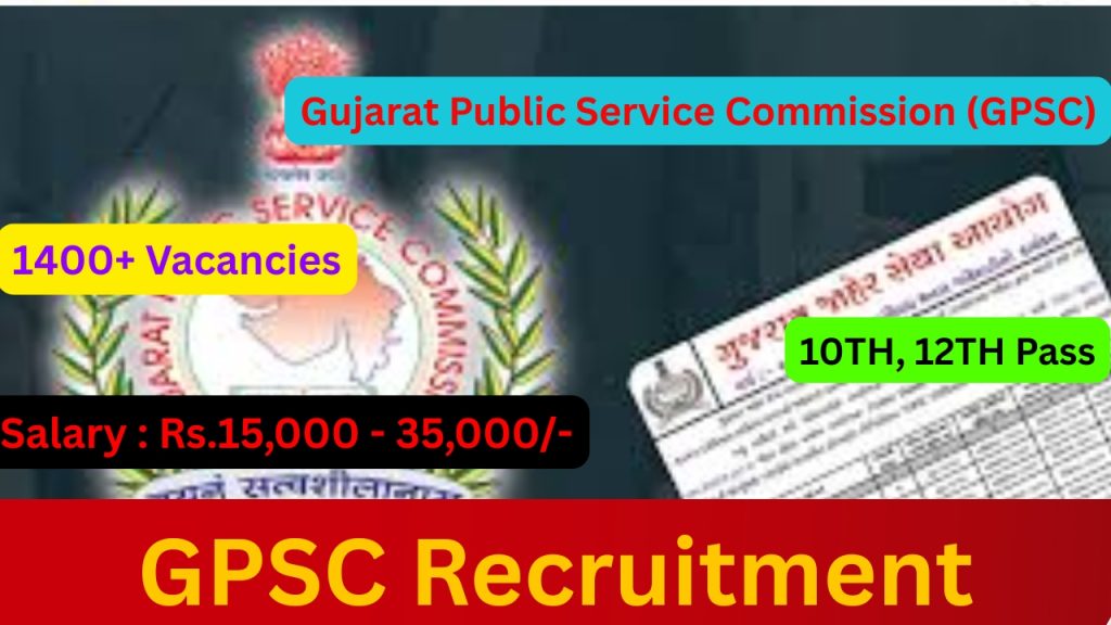 GPSC Recruitment 2025 Notification Out!
Posts : Huge Job Openings
Organization : Gujarat Public Service Commission (GPSC) Positions : 100
Application Mode : Online
Salary : Rs.53,100- 1,67,800/-