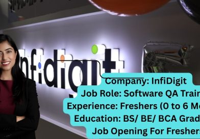 InfiDigit Freshers Recruitment 2025 || Mumbai || Software QA Trainee ||
